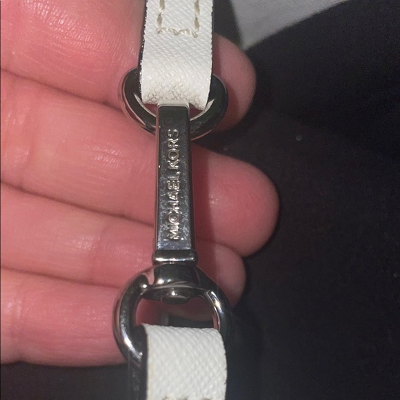 Michael Kors White and Black Polka Dot Tote - Picture 7 of 11